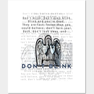 Don't blink Posters and Art